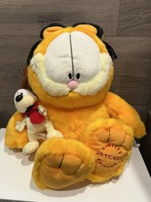 Vintage Garfield Odie 25th Anniversary Limited Edition Macy's Christmas Plush