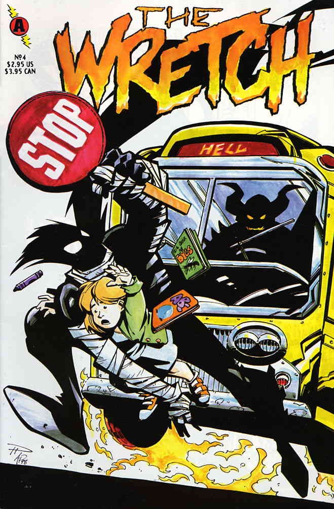 Wretch, The (Vol. 2) #4 FN; Amaze Ink | Phil Hester School Bus Cover - w/Bag+Boa