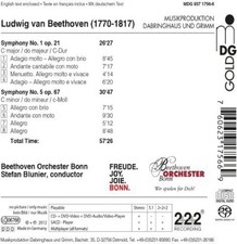 Stefan Blunier - Symphonies Nos 1 5 New SACD Hybrid SACD