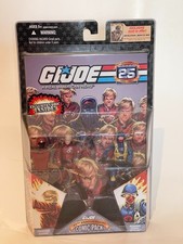 GI Joe 25th Anniversary Comic Pack Crimson Guard & Scarred Cobra Officer 2 Pack