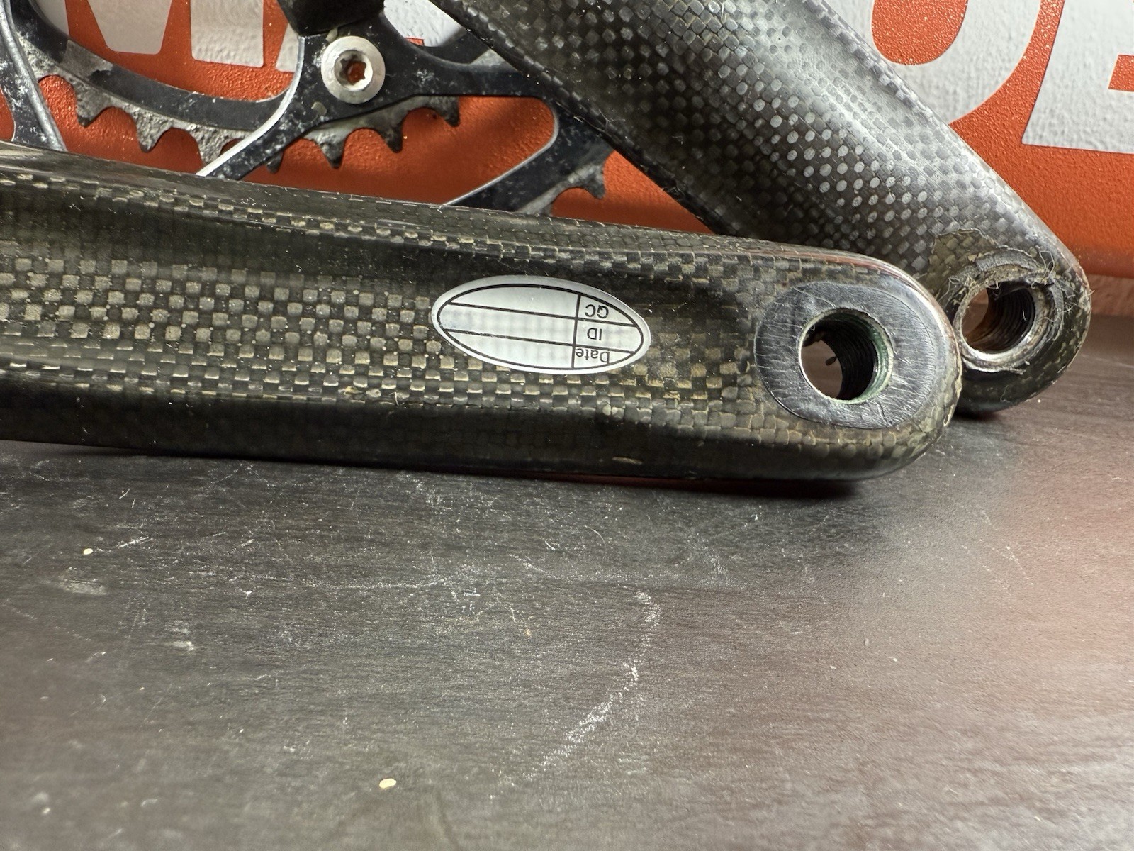 FSA Carbon Pro Team Issue Crankset 53-39T Double Chainring 130 BCD Octalink