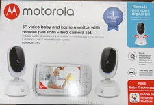 Motorola COMFORT75-2 Video Baby Monitor - Infant Wireless Complete Tested M1
