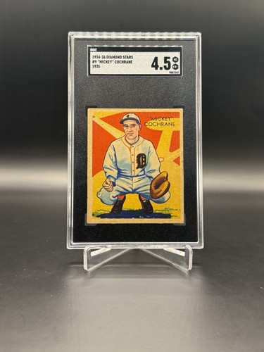 Mickey Cochrane #9 1934 Diamond Stars card