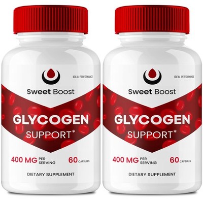 Sweet Boost General Wellness Supplement - 120 Capsules (2 Pack)