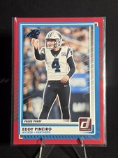 Eddy Pineiro 2025 Donruss Press Proof Red #37 Panthers 49ers