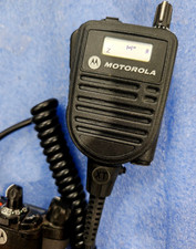 Motorola HMN4104B LCD Speaker Microphone for APX Series Radio
