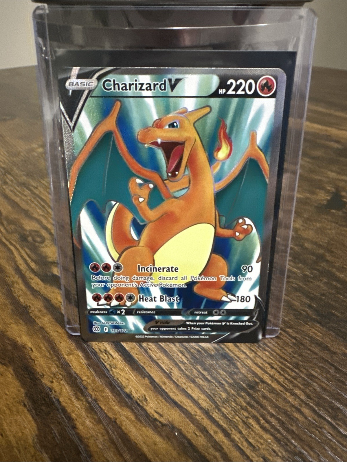 Charizard V (Full Art) 153/172 Swsh09: Brilliant Stars Holo