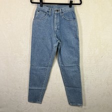 VTG Wrangler Blues Jeans Women  s 4X32 USA MADE WB100LB High Rise Relaxed New