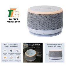 Dohm Nova White Noise Sound Machine with Adjustable Tone & Sleep Timer Feature