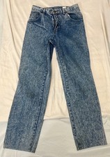 Vintage Sasson Jeans Men's Sz 32x34 Acid Wash Straight Leg Denim Streetwear