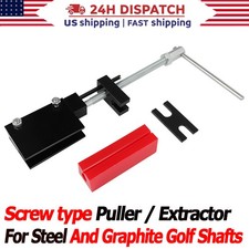 For Graphite & Steel Shafts Screw Type Puller Tool Golf Shaft Puller / Extractor