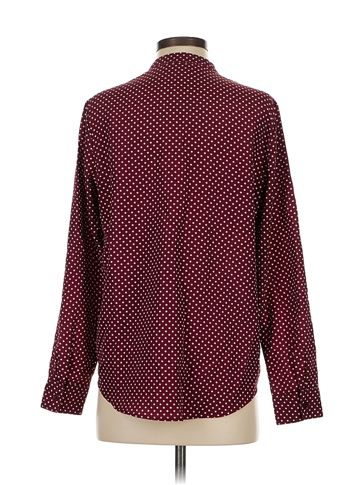 MICHAEL Michael Kors Women Red Long Sleeve Blouse S thumbnail 2