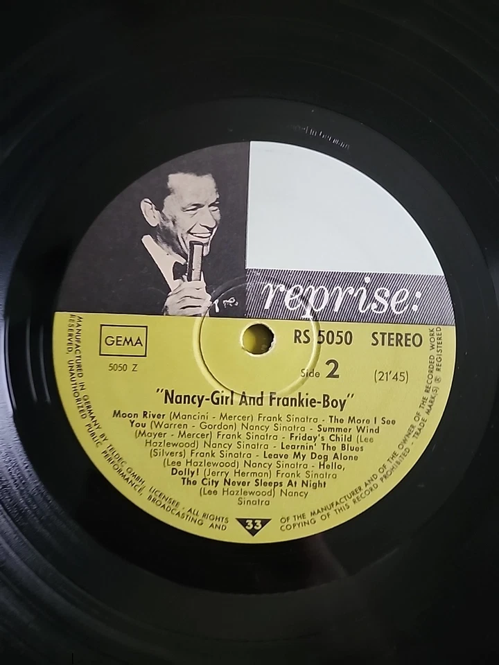 FRANKIE BOY & NANCY GIRL LP RS 5050 German Import Vinyl EX TOP COPY - Image 3 of 4