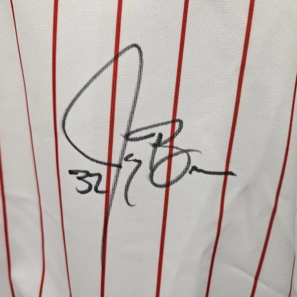 Russell Athletic Cincinnati Reds Jay Bruce Autographed Sleeveless Jersey / Large - Image 3 of 4