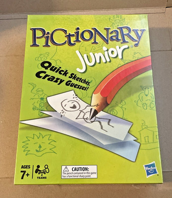 Pictionary Junior | Quick Sketches, Crazy Guesses {NEW_SEALED_SHRINK}