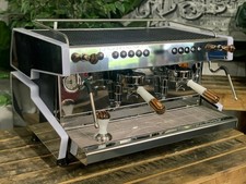 CIME CO-03 NEO 2 GROUP WHITE & SKATEBOARD WHITE TIMBER & TAMPER COFFEE MACHINE