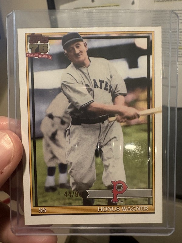 2026 Topps Series 2 Honus Wagner Pirates Retro Numbered 44/90 - Rare-