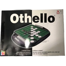 OTHELLO Strategy Classic 2-Player Board Game COMPLETE Mattel 2005