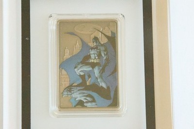 Batman The Caped Crusader - Gotham City - Niue 2020 $2 - 1 oz Silber COA