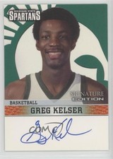 2003 TK Legacy Michigan State Spartans Signature Edition Greg Kelser Auto 0w4