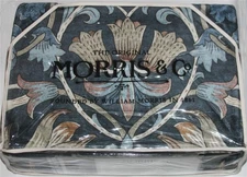 Morris & Co. Floral LODDEN 5' x 8" Non-Slip Rubber Back Super Soft Washable Rug