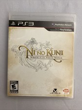 NI NO KUNI:WRATH OF THE WHITE WITCH COMPLETE WITH MANUAL SONY PLAYSTATION 3