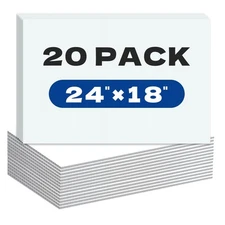 Versatile 20-Pack Yard Signs 18x24 Inches - Lightweight & Portable DIY Solution