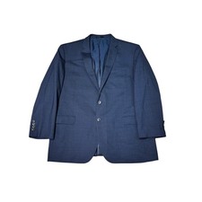 Jos A Bank 1905 Slim Fit Navy Blue Mens Blazer Jacket Suit Coat 48R