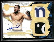 2025 Topps Royalty UFC Dual Patch Auto Nassourdine Imavov 1/10