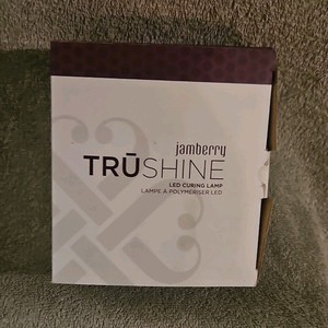 Jamberry TruShine LED Curing Lamp NC104 7W Purple w/ Power Cord & Instructions