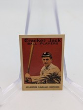💥Shoeless Joe Jackson Cracker Jack #103 Reprint 1914-15 Cleveland Vintage Style