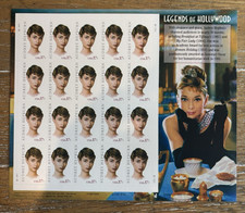 2003 Audrey Hepburn Legend of Hollywood #3786 Sheet of 20 Stamps | MNH | #SYD2