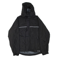 DICKIES Mens Jacket Black Hooded S