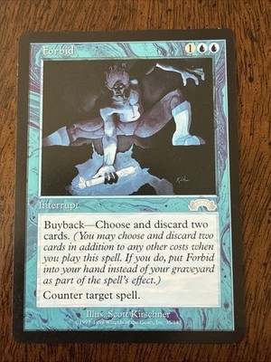 Forbid Exodus MTG Magic The Gathering M/HP