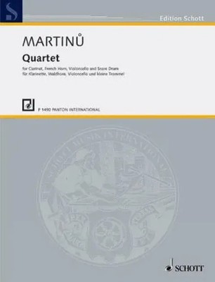 Bohuslav Martinu | Quartet H 139 (1995) | Partitur + Stimmen | Schott Music