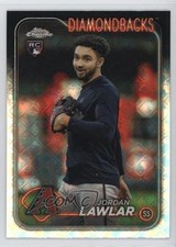 2024 Topps Chrome Logofractor Edition Image Variation Jordan Lawlar #229 nd3