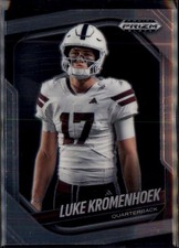 2025 Panini Prizm Black #163 Luke Kromenhoek