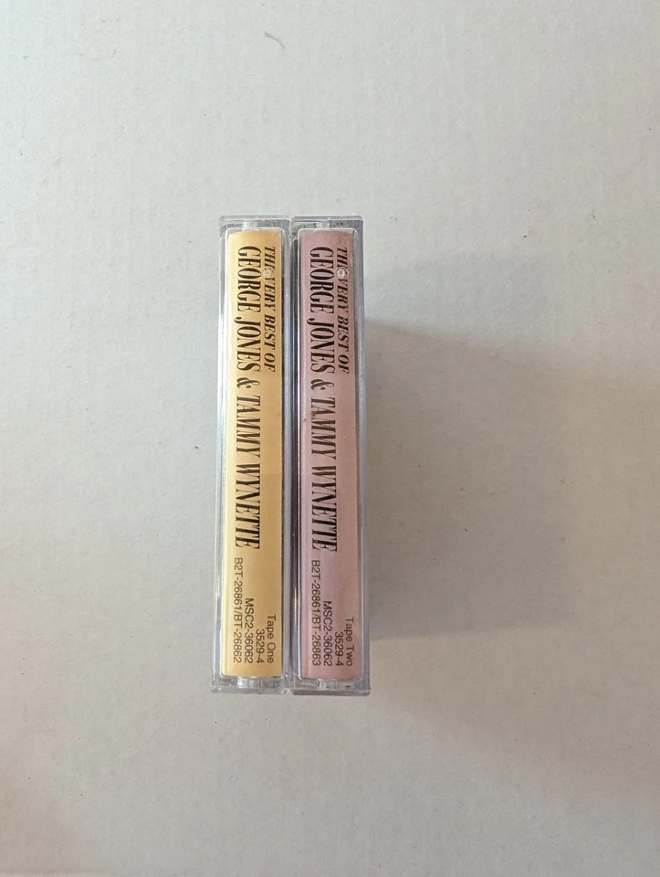 George Jones & Tammy Wynette The Best Of Cassette 1996 MCA Foto 2 de 3