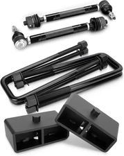 KSP 2" Rear Lift Kits & 0-6" Tie Rod for 2011-2023 Chevy Silverado Sierra 2500HD