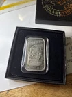 1987 Garfield Merry Christmas Silver 1oz Bar SilverTowne