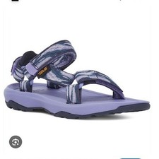 Teva Kids Hurricane XLT2 Purple Striped Sport Sandals Size 1 NEW Children