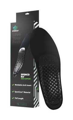 Spenco RX Orthotic Arch Support Einlagen UK 9-10   Komfort & Geruchskontrolle