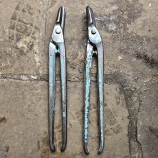 Pair of 14" GILBOW UNIVERSAL TIN SNIPS - in good condition.