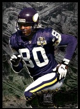 Cris Carter 1996 Fleer Metal #68 Vikings NFL READ FREE SHIPPING AutographDen