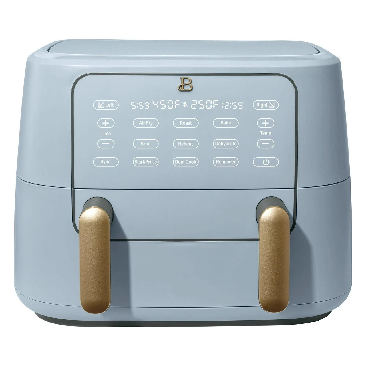Beautiful 9 QT Trizone Air Fryer Cornflower Blue by Drew Barrymore New Sealed
Opens in a new window