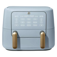 Beautiful 9 QT Trizone Air Fryer Cornflower Blue by Drew Barrymore New Sealed