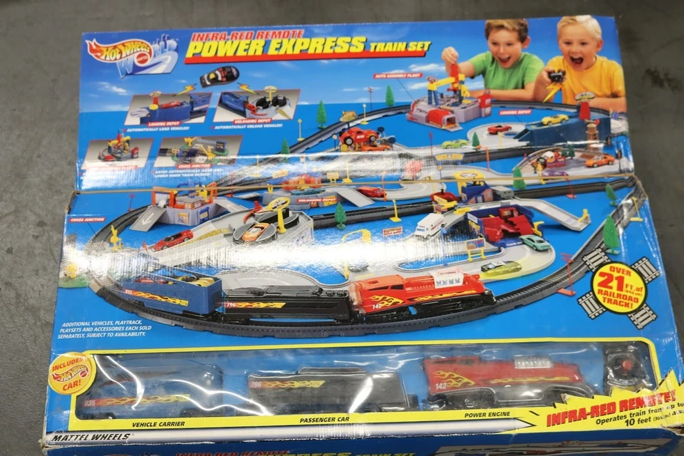 Hot Wheels World питания экспресс набор инфракрасный пульт дистанционного управления новый в коробке - Изображение 4 из 4