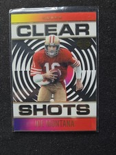 2021 Panini Illusions Football Joe Montana Clear Shots #CS12
