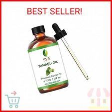 SVA Tamanu Oil - 4 Fl Oz   100 Natural Cold Pressed Tamanu Oil - for Face, Skin
