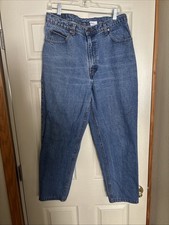 Jordache Jeans Blue Mom High Waist Tapered Leg W34 L28 Vintage